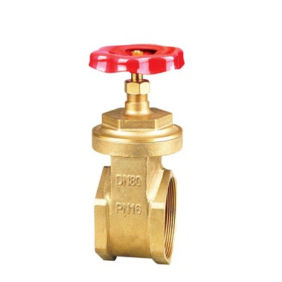 소방 장비용 황동 게이트 밸브